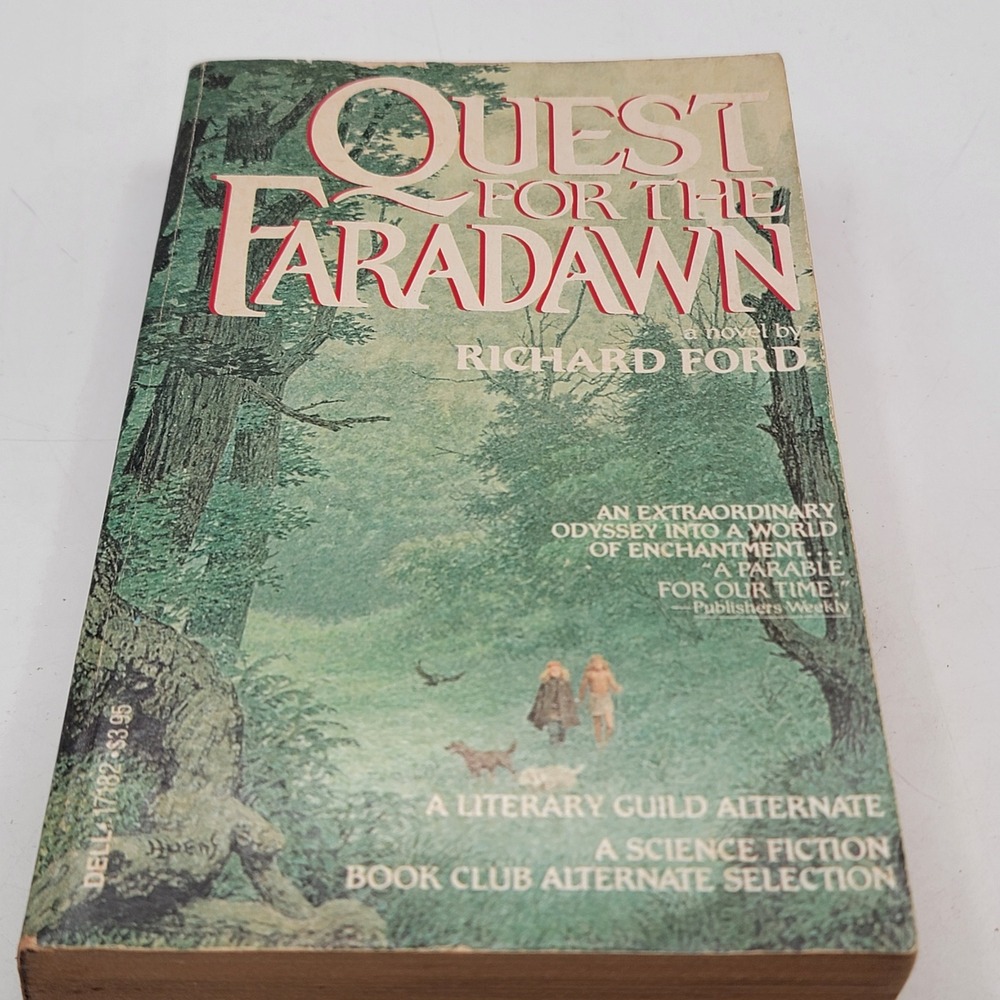 Richard Ford Quest for the Faradawn Paperback 1st Dell Printing 1983 Good